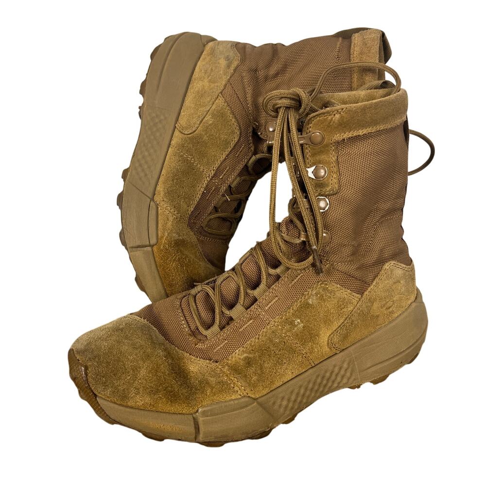 Under Armour Men's 6 Utility Leather Charged Loadout Tactical Combat Boots